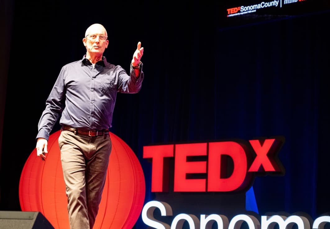Matthew Spence leading a workshop