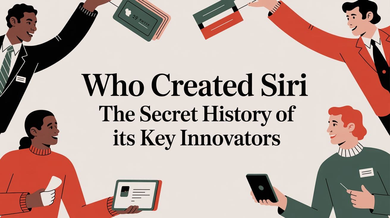 Who created Siri? A trio of founders, a DARPA spin-off, and a $200M Apple acquisition